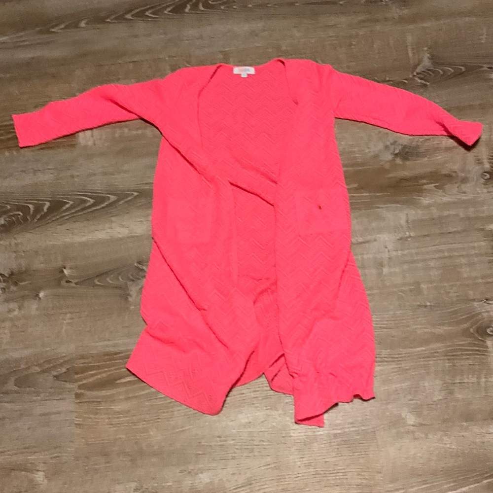 Lularoe girls size 12 Pink Sweater